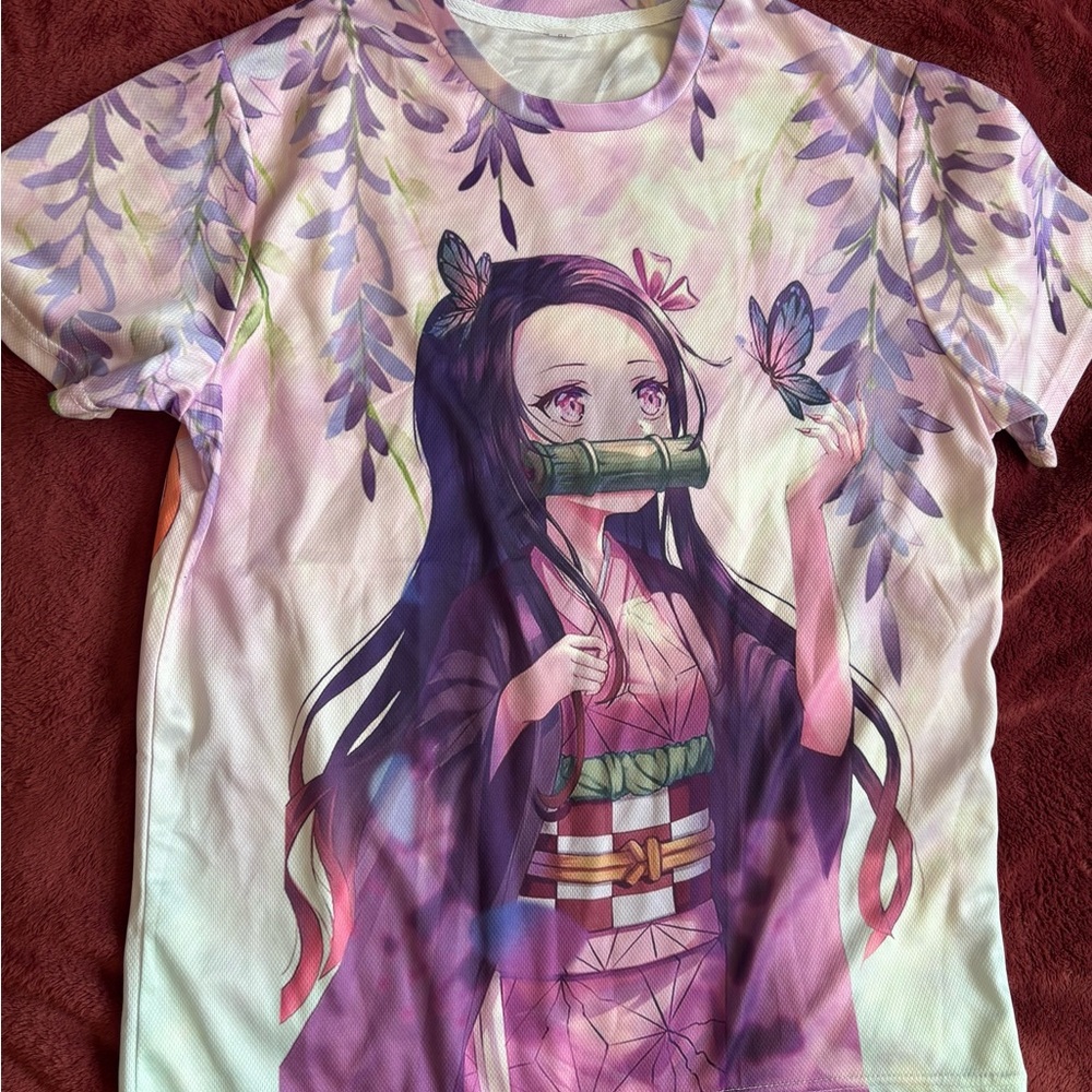 Anime Graphic Kids T-Shirt - Multicolor